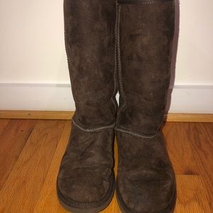 Tall Dark Brown UGG Boots